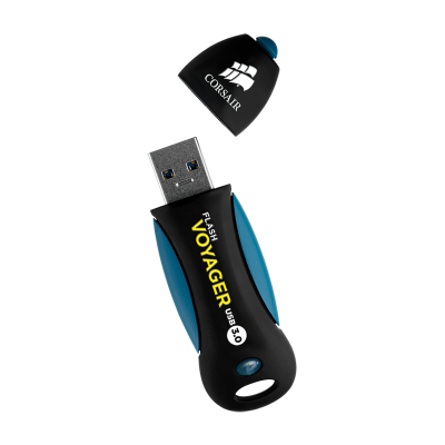 Corsair Voyager 256GB unidad flash USB USB tipo A 3.2 Gen 1 (3.1 Gen 1) Negro, Azul