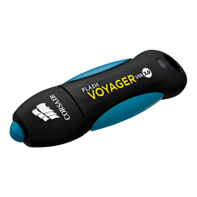 Corsair Voyager 256GB unidad flash USB USB tipo A 3.2 Gen 1 (3.1 Gen 1) Negro, Azul