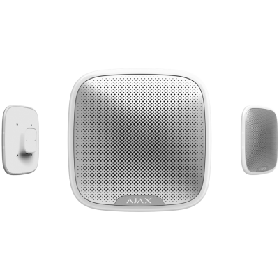 Ajax StreetSiren Sirena inalámbrica Interior  exterior Blanco