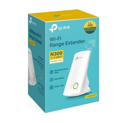 TP-Link TL-WA854RE ampliador de red Repetidor de red Blanco 10, 100 Mbits