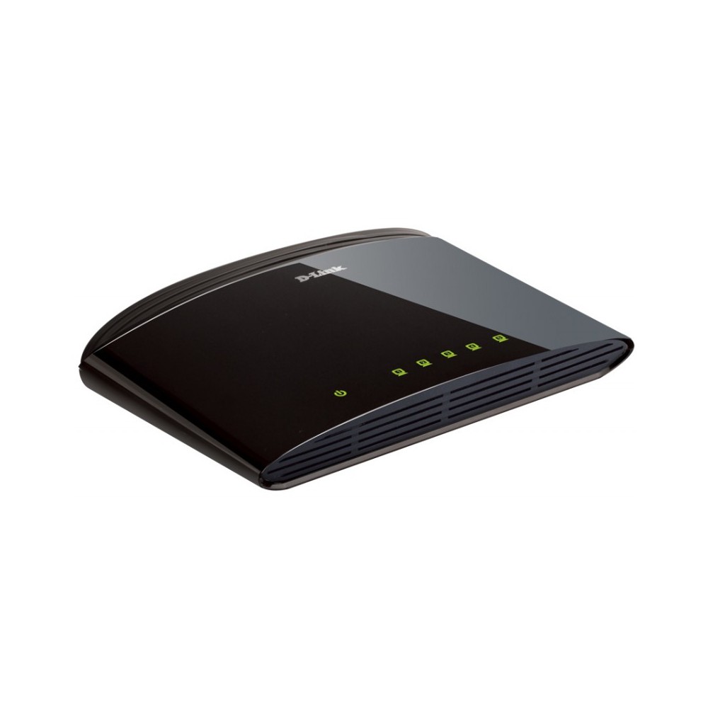 D-Link DES-1005D No administrado Fast Ethernet (10100) Negro