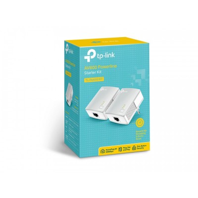 TP-Link TL-PA4010KIT 600 Mbits Ethernet Blanco 2 pieza(s)
