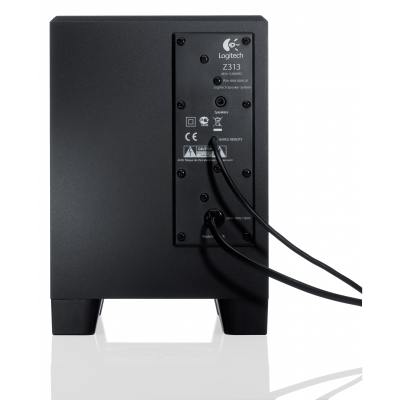 Logitech Z313 conjunto de altavoces 25 W PC Negro 2.1 canales 5 W