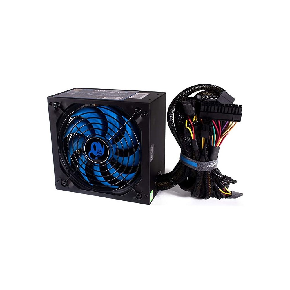 Deep Gaming DeepPower BR-800 unidad de fuente de alimentación 800 W 20+4 pin ATX ATX Negro