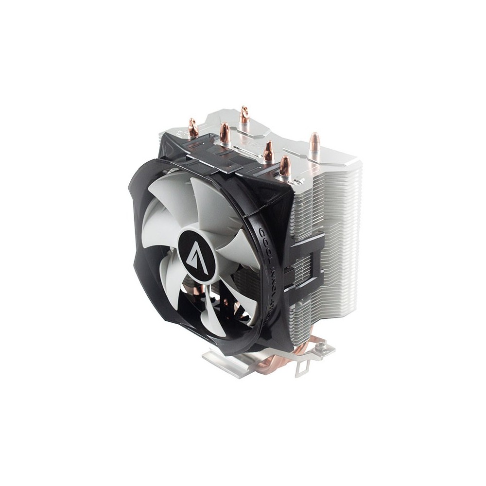 ABYSM Snow III Procesador Enfriador 10 cm Negro, Blanco