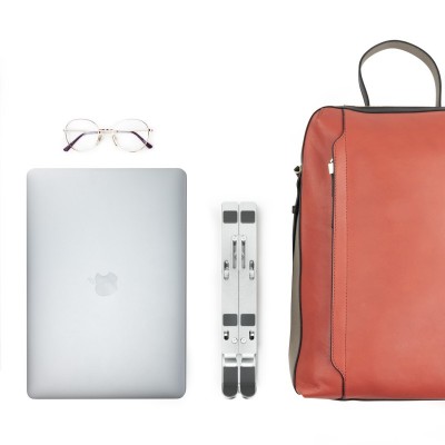 TooQ TQLRS0033-AL soporte para ordenador portátil Soporte para ordenador portátil y tableta Plata 38,1 cm (15")