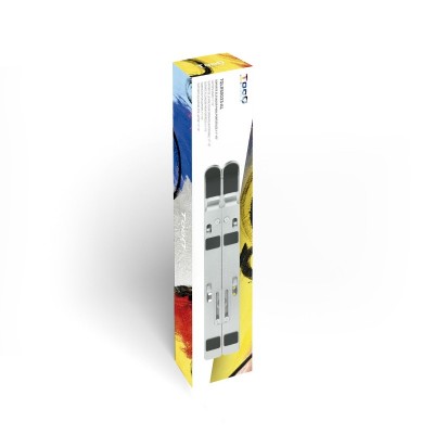 TooQ TQLRS0033-AL soporte para ordenador portátil Soporte para ordenador portátil y tableta Plata 38,1 cm (15")