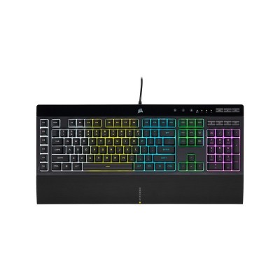 Corsair K55 RGB PRO teclado USB QWERTY Español Negro