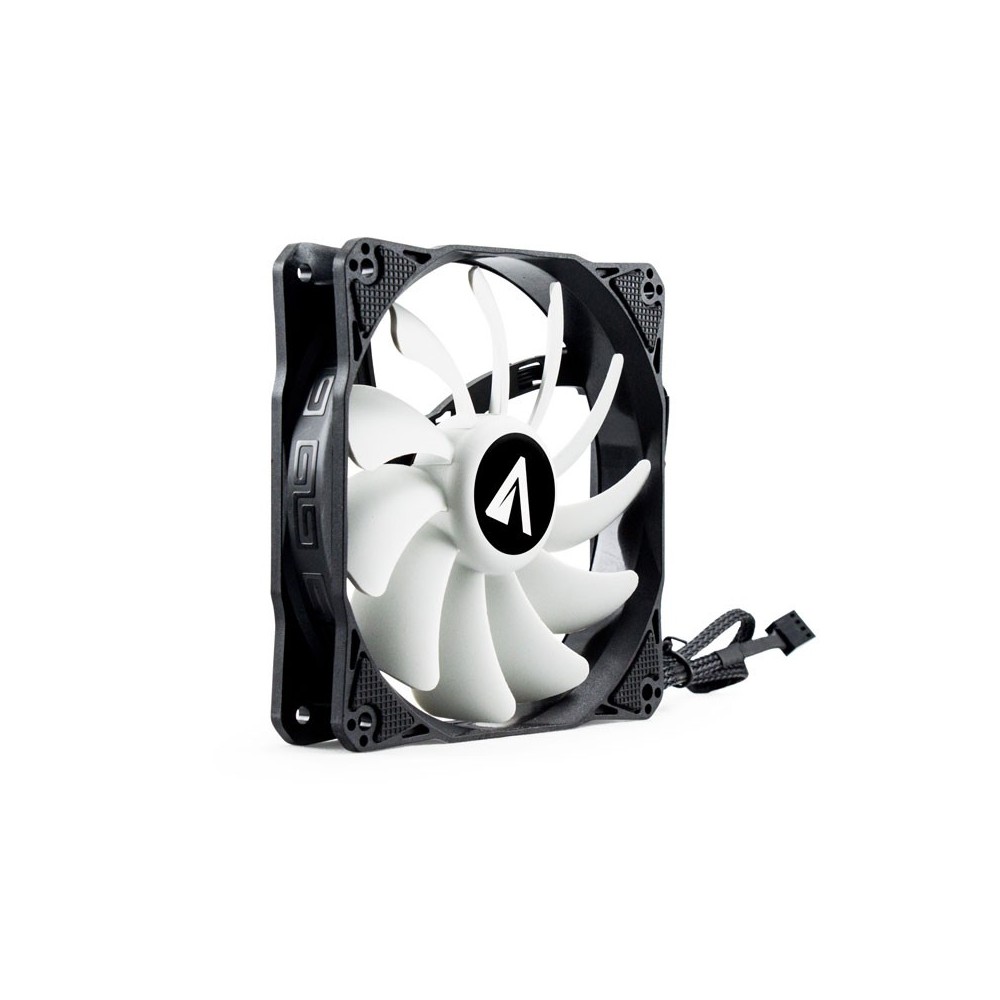 ABYSM Breeze Carcasa del ordenador Ventilador 12 cm Negro, Blanco
