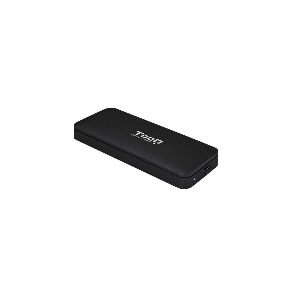 TooQ TQE-2280B caja para disco duro externo Caja externa para unidad de estado sólido (SSD) Negro M.2