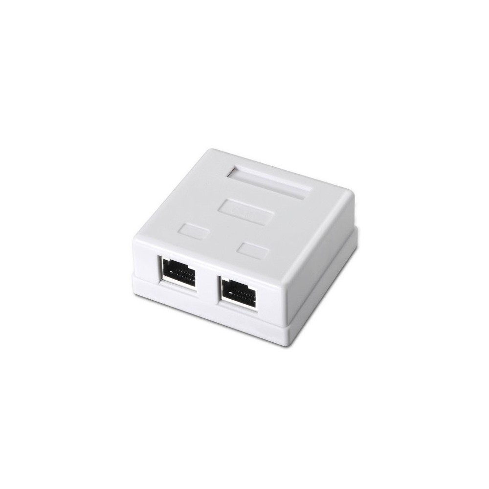 AISENS A139-0304 caja de conexiones de red Cat6 Blanco