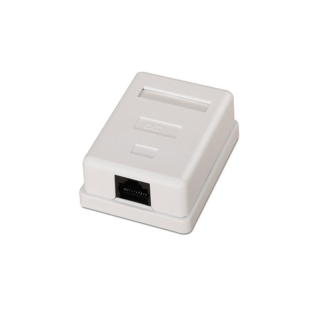 AISENS A139-0301 caja de conexiones de red Cat6 Blanco