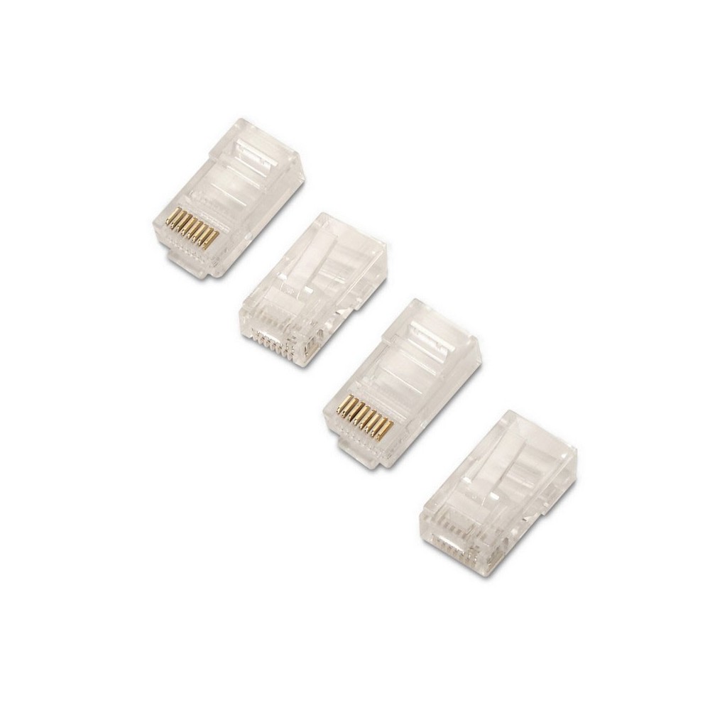 AISENS A138-0291 conector RJ-45 Transparente