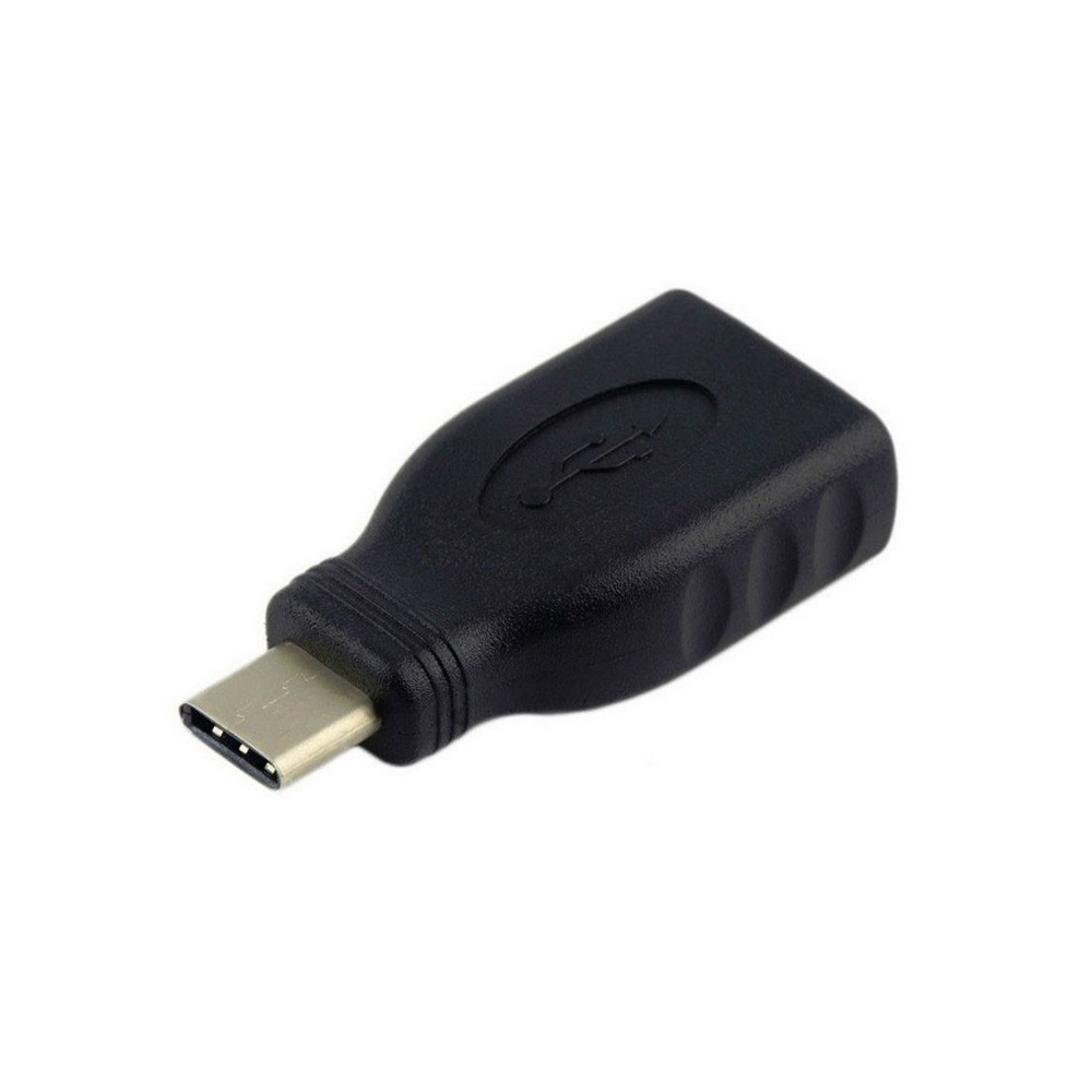 AISENS A108-0323 cambiador de género para cable USB-C USB-A Negro