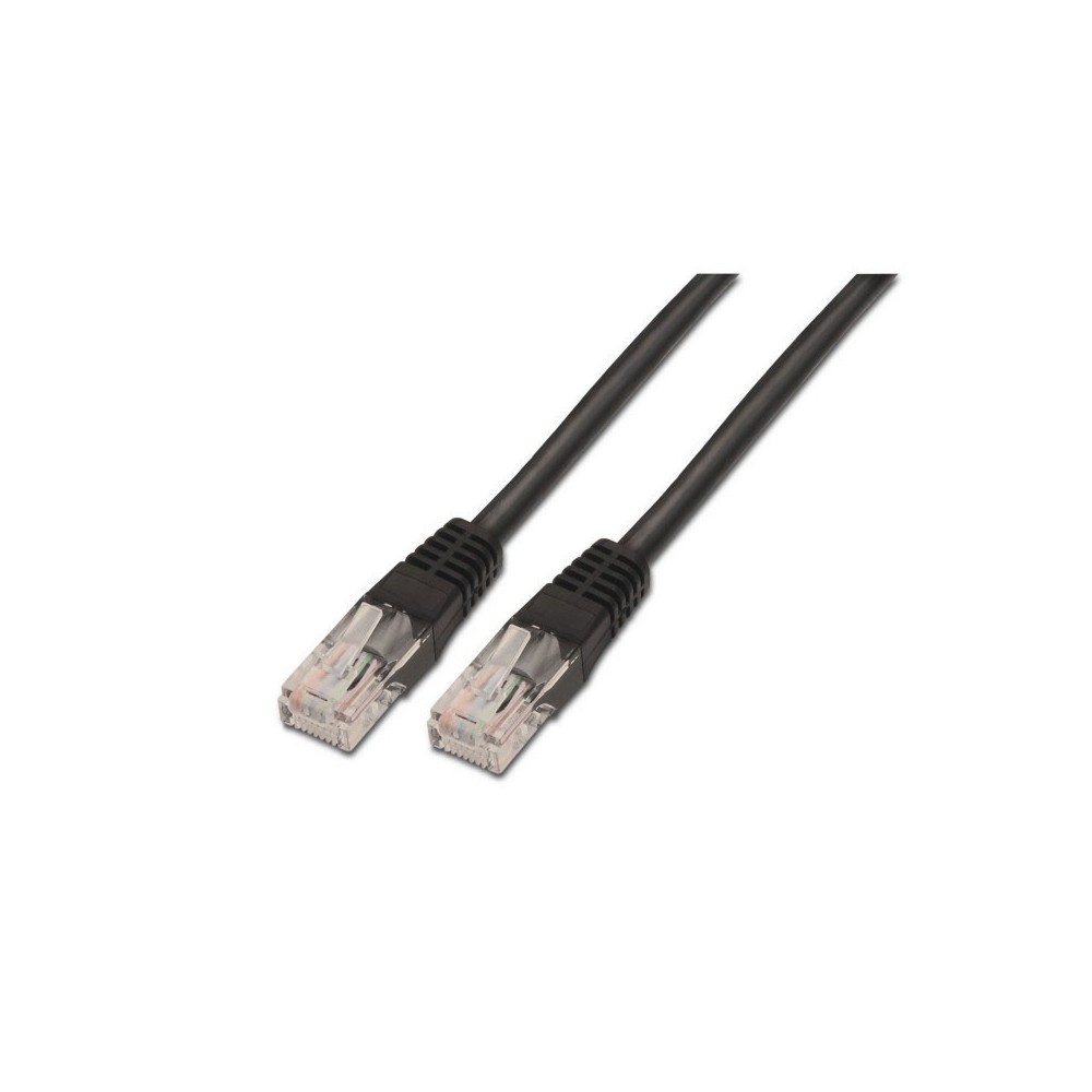 AISENS A135-0258 cable de red Negro 1 m Cat6 UUTP (UTP)