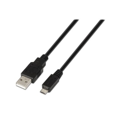 AISENS A101-0029 cable USB 3 m USB 2.0 USB A Micro-USB B Negro