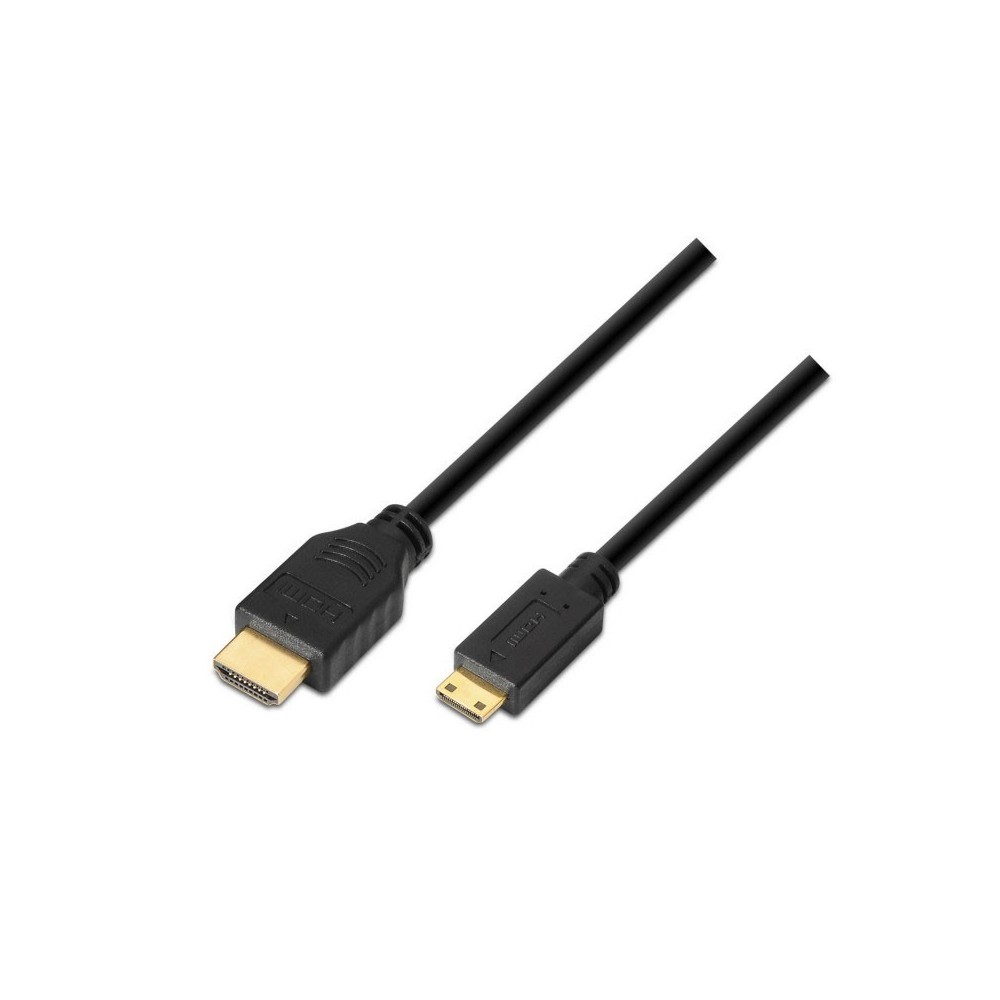 AISENS A119-0114 cable HDMI 1,8 m HDMI tipo A (Estándar) HDMI Type C (Mini) Negro