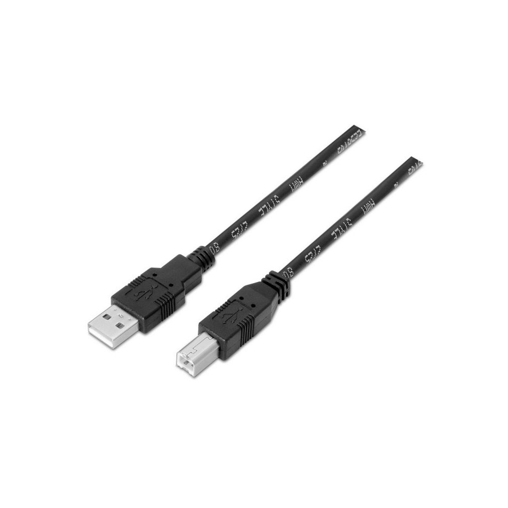 AISENS A101-0005 cable USB 1 m USB 2.0 USB A USB B Negro