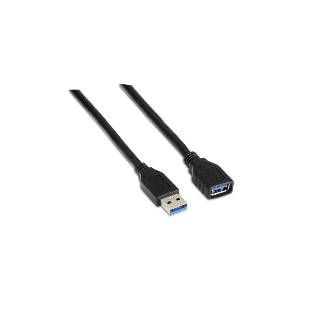 AISENS A105-0042 cable USB 2 m USB 3.2 Gen 1 (3.1 Gen 1) USB A Negro