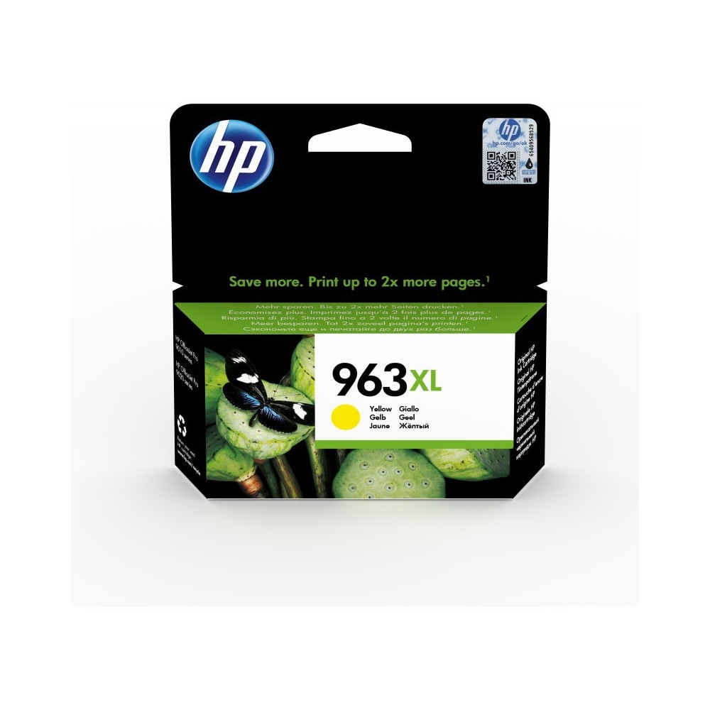 HP Cartucho de tinta Original 963XL amarillo de alta capacidad