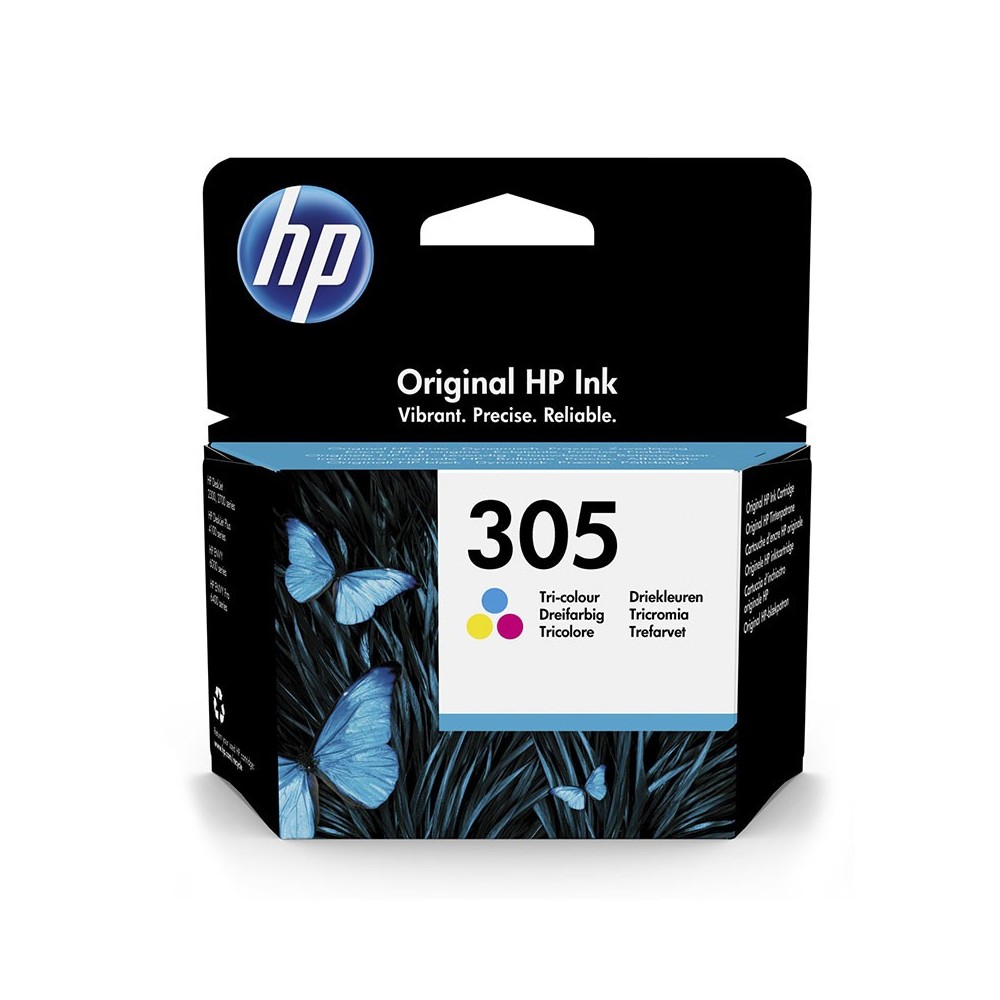 HP Cartucho de tinta Original 305 tricolor