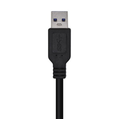 AISENS Cable USB 3.0, Tipo AM-AM, Negro, 1.0m