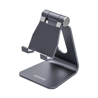 ISENS Soporte De Sobremesa Tamaño M Ajustable (1 Pivote) Para Movil / Tablet,