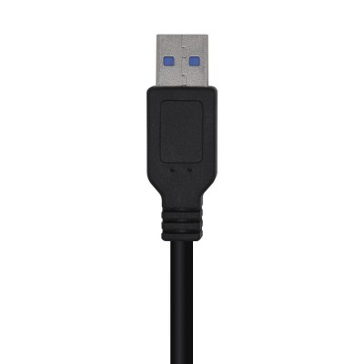 AISENS Cable USB 3.0, Tipo AM-AM, Negro, 1.0m