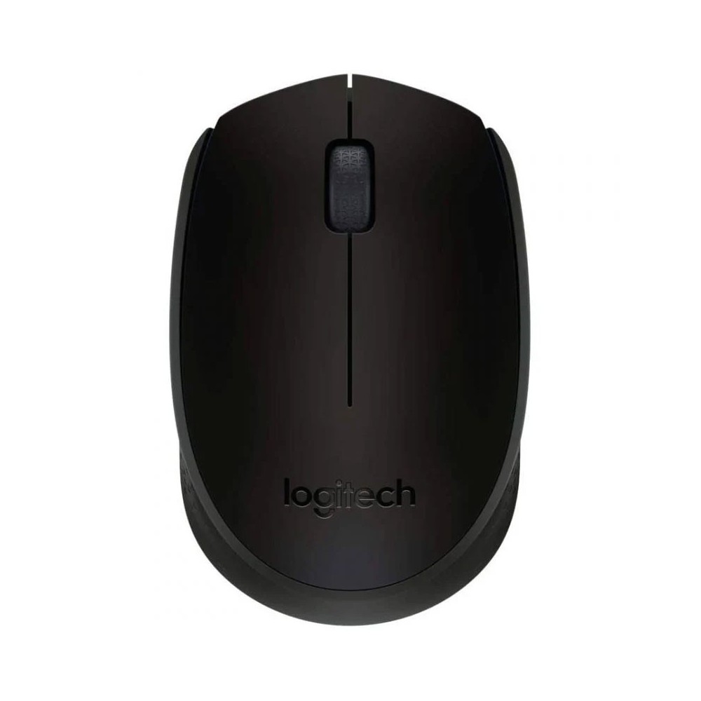 Logitech B170 Black Bp ratón Ambidextro RF inalámbrico Óptico