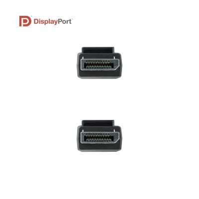 Nanocable Cable DISPLAYPORT 1.4 CERTIFICADO VESA, DPM – DPM, Negro, 0.5 m