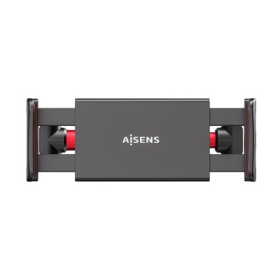 AISENS Soporte Coche Ajustable (1 Pivote) Para Reposacabezas Para Telefono  Tablet, Rojo