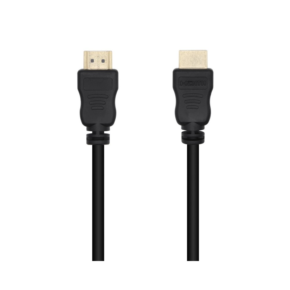 AISENS Cable HDMI V1.4 Alta Velocidad 14+1 CCS, AM-AM, Negro, 2.0m