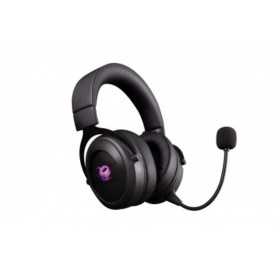 Deep Gaming RGB G01 PRO Auriculares Inalámbrico y alámbrico Diadema Juego USB Tipo C Negro