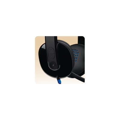 Logitech H540 Auriculares Alámbrico Diadema OficinaCentro de llamadas USB tipo A Negro