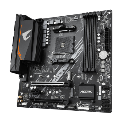 Gigabyte B550M AORUS ELITE AMD B550 Zócalo AM4 micro ATX