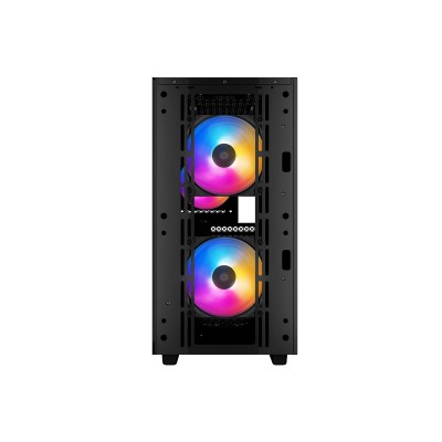 DeepCool MATREXX 40 3 Fans Led Tricolor Cristal Templado Lateral