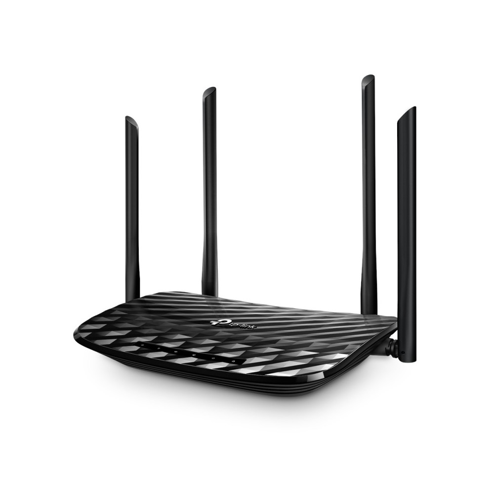TP-Link Archer C6 router inalámbrico Ethernet rápido Doble banda (2,4 GHz  5 GHz) Blanco