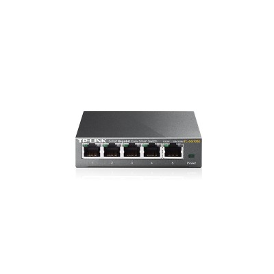 TP-Link TL-SG105E Gestionado L2 Gigabit Ethernet (101001000) Negro