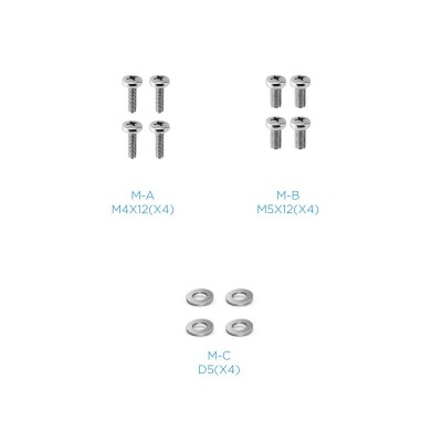 TooQ DB1701TN-B soporte para monitor 81,3 cm (32") Negro Escritorio