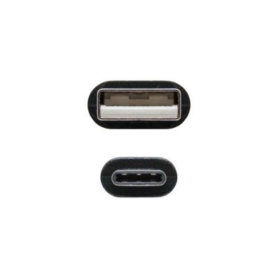 Nanocable 10.01.2103 cable USB 3 m USB 2.0 USB A USB C Negro