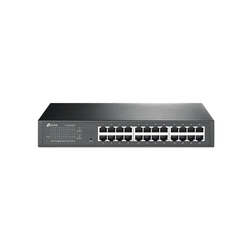 TP-Link TL-SG1024DE Gestionado L2 Gigabit Ethernet (101001000) 1U Negro