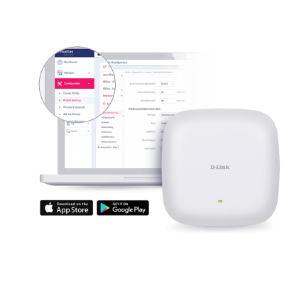 D-Link AX1800 1800 Mbits Blanco Energía sobre Ethernet (PoE)