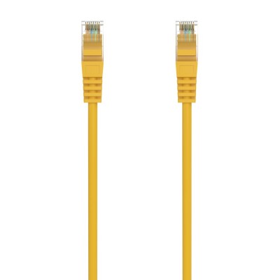 AISENS Cable de Red Latiguillo RJ45 LSZH Cat.6A 500 Mhz UTP AWG24, Amarillo, 30CM