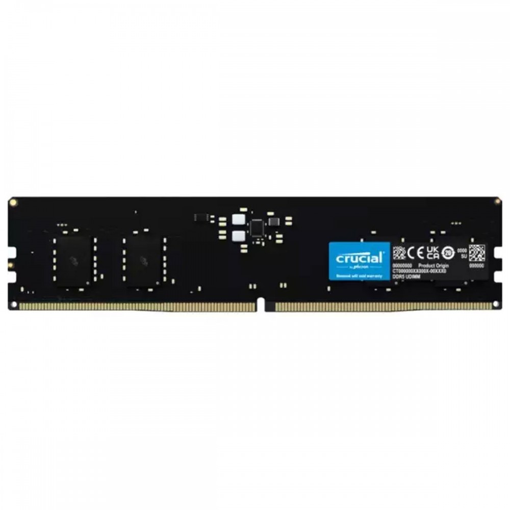 Crucial CT16G48C40U5 módulo de memoria 16 GB 1 x 16 GB DDR5 4800 MHz ECC