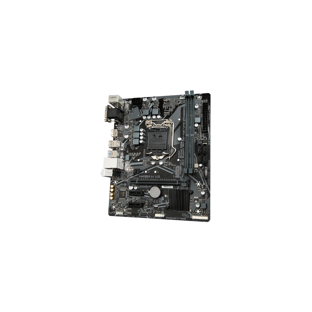 Gigabyte H410M H V2 placa base Intel H410 LGA 1200 (Socket H5) micro ATX