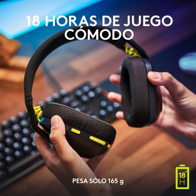 Logitech G G435 Auriculares Inalámbrico Diadema Juego Bluetooth Negro