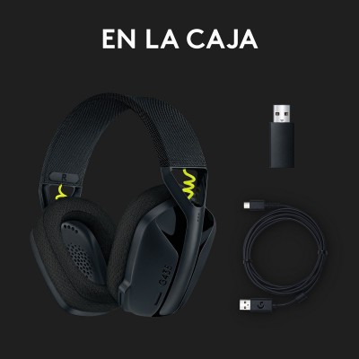 Logitech G G435 Auriculares Inalámbrico Diadema Juego Bluetooth Negro