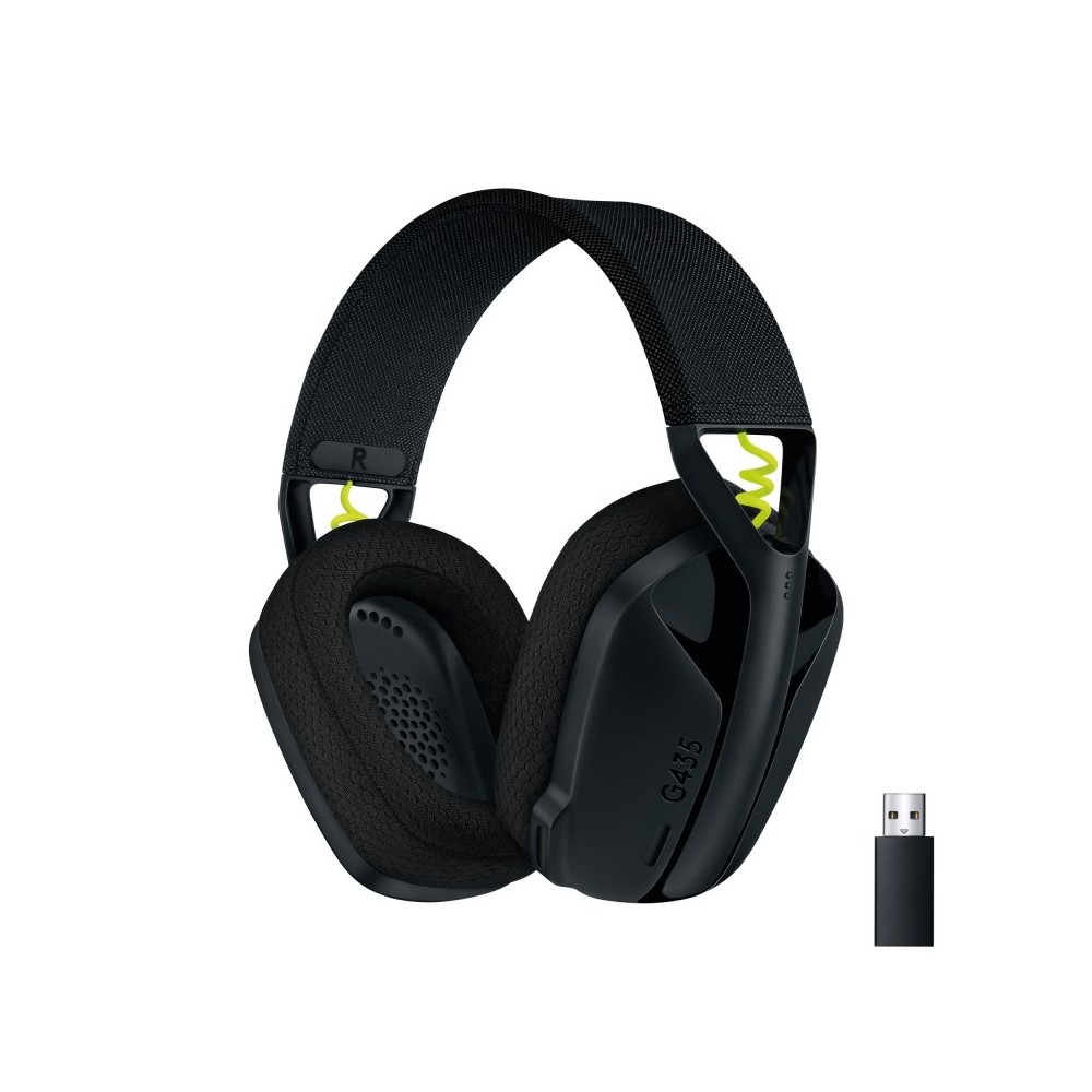 Logitech G G435 Auriculares Inalámbrico Diadema Juego Bluetooth Negro