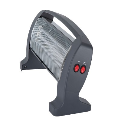 JATA JCES2201 calefactor eléctrico Interior Gris 1200 W Calefactor eléctrico de cuarzo