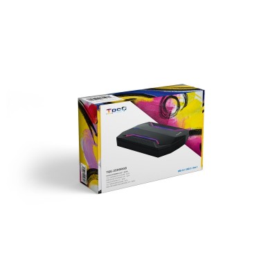TooQ TQE-2599RGB caja para disco duro externo Carcasa de disco duroSSD Negro 2.5"
